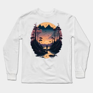 Mountains are a landscape Long Sleeve T-Shirt